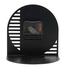 Interval Arched Cut Out Steel Desk Clock - thumbnail 4