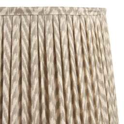 Vienna Chevron Mushroom Pleat Lamp Shade - thumbnail 4