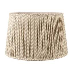 Vienna Chevron Mushroom Pleat Lamp Shade - thumbnail 2