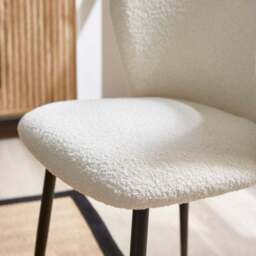 Mandy Dining Chair, Boucle - thumbnail 3