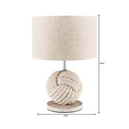 Lina Rope Table Lamp - thumbnail 6