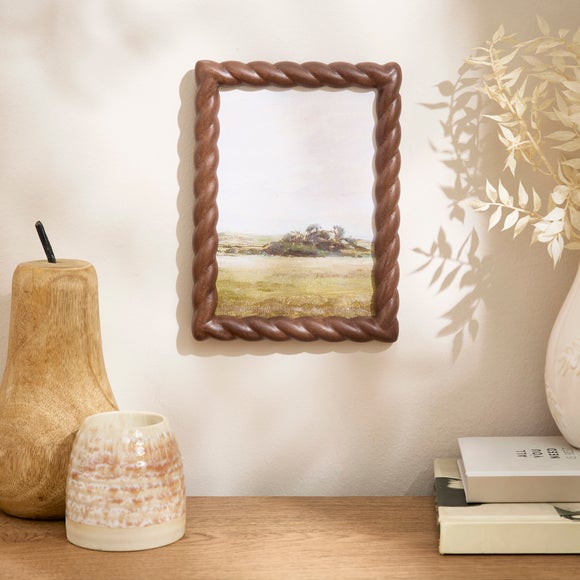 Lucia Twisted Wood Photo Frame - image 1