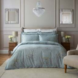Dorma Gypsophilia 300 Thread Count 100% Cotton Standard Pillowcase Pair - thumbnail 2