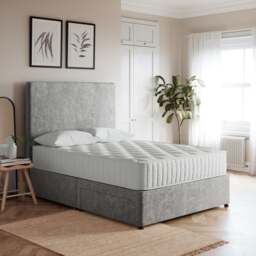 Luxury Chenille Divan Base - thumbnail 1