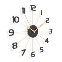 Acctim Astraea Large Quartz Wall Clock Gold - thumbnail 2