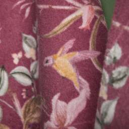 Hummingbird Floral Cotton Towel - thumbnail 2