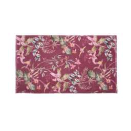 Hummingbird Floral Cotton Towel - thumbnail 3
