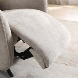 Emil Chenille Recliner Swivel Chair - thumbnail 6