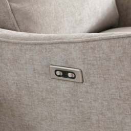 Emil Chenille Recliner Swivel Chair - thumbnail 5