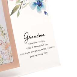 The Cottage Garden Floral Glass Photo Frame - thumbnail 4