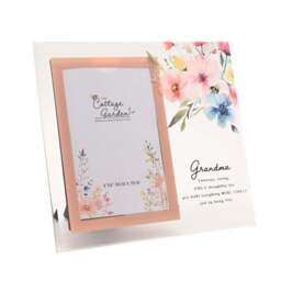 The Cottage Garden Floral Glass Photo Frame - thumbnail 2