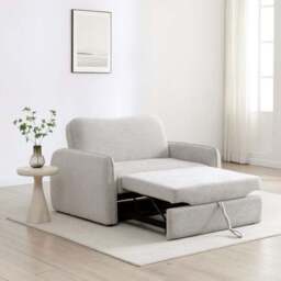 Cayla Chenille 2 Seater Pop Up Small Double Sofa Bed - thumbnail 3