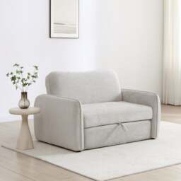 Cayla Chenille 2 Seater Pop Up Small Double Sofa Bed - thumbnail 1