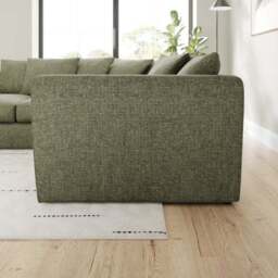 Blake Soft Texture Chenille Large Corner Sofa - thumbnail 2