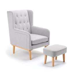 Babymore Lux Nursing Chair with Stool - thumbnail 6