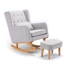 Babymore Lux Nursing Chair with Stool - thumbnail 5