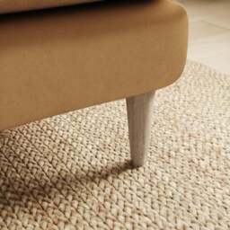 Sven Opulent Velvet Footstool - thumbnail 4