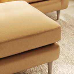 Sven Opulent Velvet Footstool - thumbnail 5
