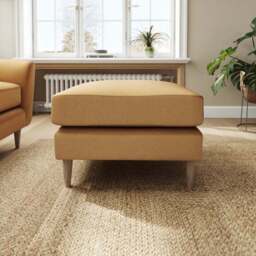 Sven Opulent Velvet Footstool - thumbnail 2