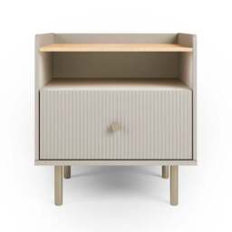 Georgi 1 Drawer Bedside Table - thumbnail 3