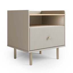 Georgi 1 Drawer Bedside Table - thumbnail 2