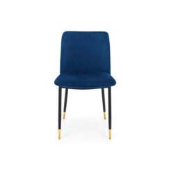 Delaunay Set of 2 Dining Chairs, Velvet - thumbnail 3