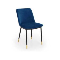 Delaunay Set of 2 Dining Chairs, Velvet - thumbnail 2
