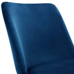 Delaunay Set of 2 Dining Chairs, Velvet - thumbnail 4