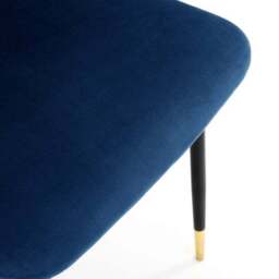 Delaunay Set of 2 Dining Chairs, Velvet - thumbnail 5