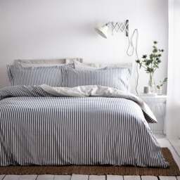 Yard Hebden Reversible 100% Cotton Duvet Cover & Pillowcase Set - thumbnail 1