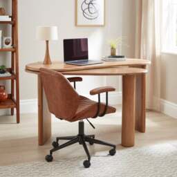 Ludo Swivel Desk, Mango Wood