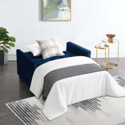 Summer Velvet 2 Seater Sofa Bed
