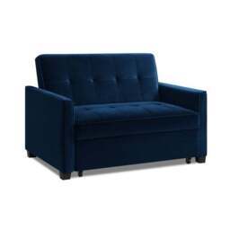 Summer Velvet 2 Seater Sofa Bed - thumbnail 4