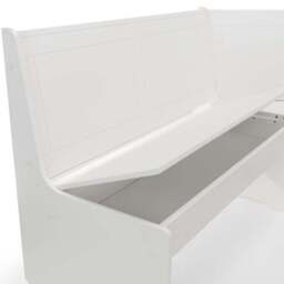 Newport 4 Seater Rectangular Corner Dining Table with Bench - thumbnail 6