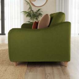 Hattie Matte Plush Velvet 2 Seater Sofa - thumbnail 2
