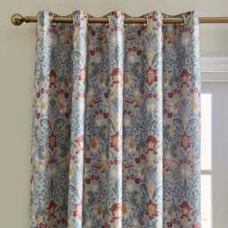 Ruskin Cotton Eyelet Curtains - thumbnail 1