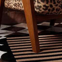 Brynn Leopard Print Velvet Accent Chair - thumbnail 5
