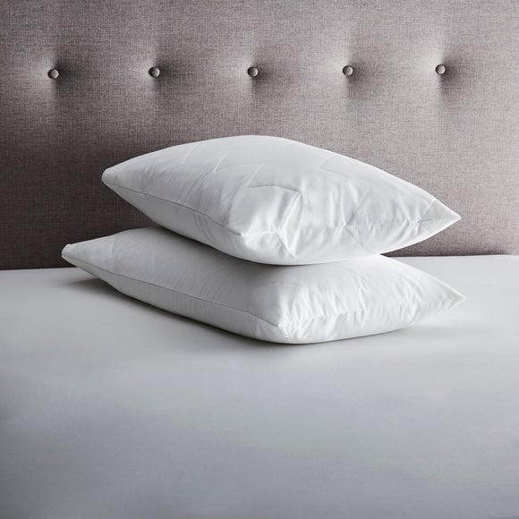 Fogarty Pack of 2 Forever Fresh Cotton Anti-Allergy Pillow Protectors - image 1