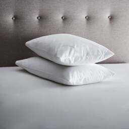 Fogarty Pack of 2 Forever Fresh Cotton Anti-Allergy Pillow Protectors - thumbnail 1