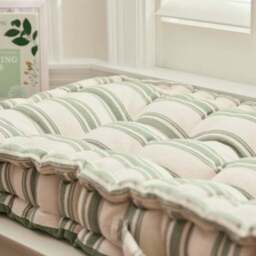Greenfield Cotton Stripe Box Bench Pad - thumbnail 3