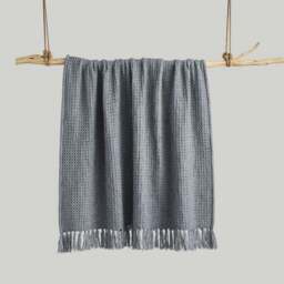 Chunky Waffle Throw Blanket - thumbnail 3
