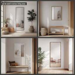Nielsen Florentina Mosaic Effect Rectangle Full Length Wall Mirror - thumbnail 6
