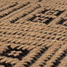 Mono Diamond Jute Runner - thumbnail 2