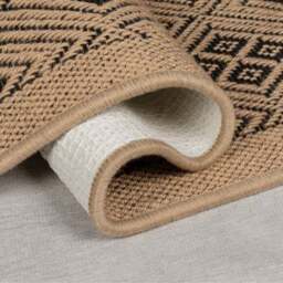 Mono Diamond Jute Runner - thumbnail 3