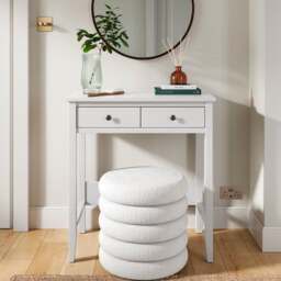 Lynton 2 Drawer Compact Dressing Table - thumbnail 1