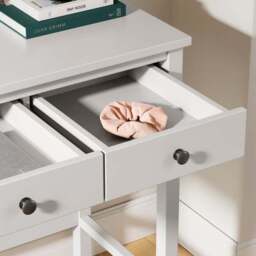 Lynton 2 Drawer Compact Dressing Table - thumbnail 3