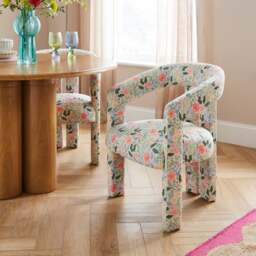 Lucilla Dining Chair, Spring Garden Print