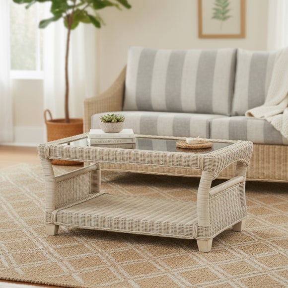 Desser Dijon Rattan Coffee Table - image 1