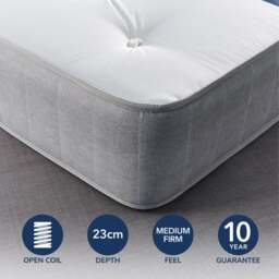 Fogarty Just Right Extra Comfort Orthopaedic Open Coil Mattress - thumbnail 1