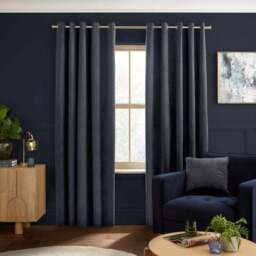 Luxe Velour Eyelet Curtains (Blackout Available) - thumbnail 2